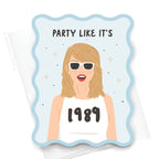 Party Like It's 1989 Notecard