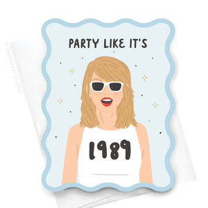 Party Like It's 1989 Notecard