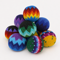 Knit Multicolor Hacky Sack