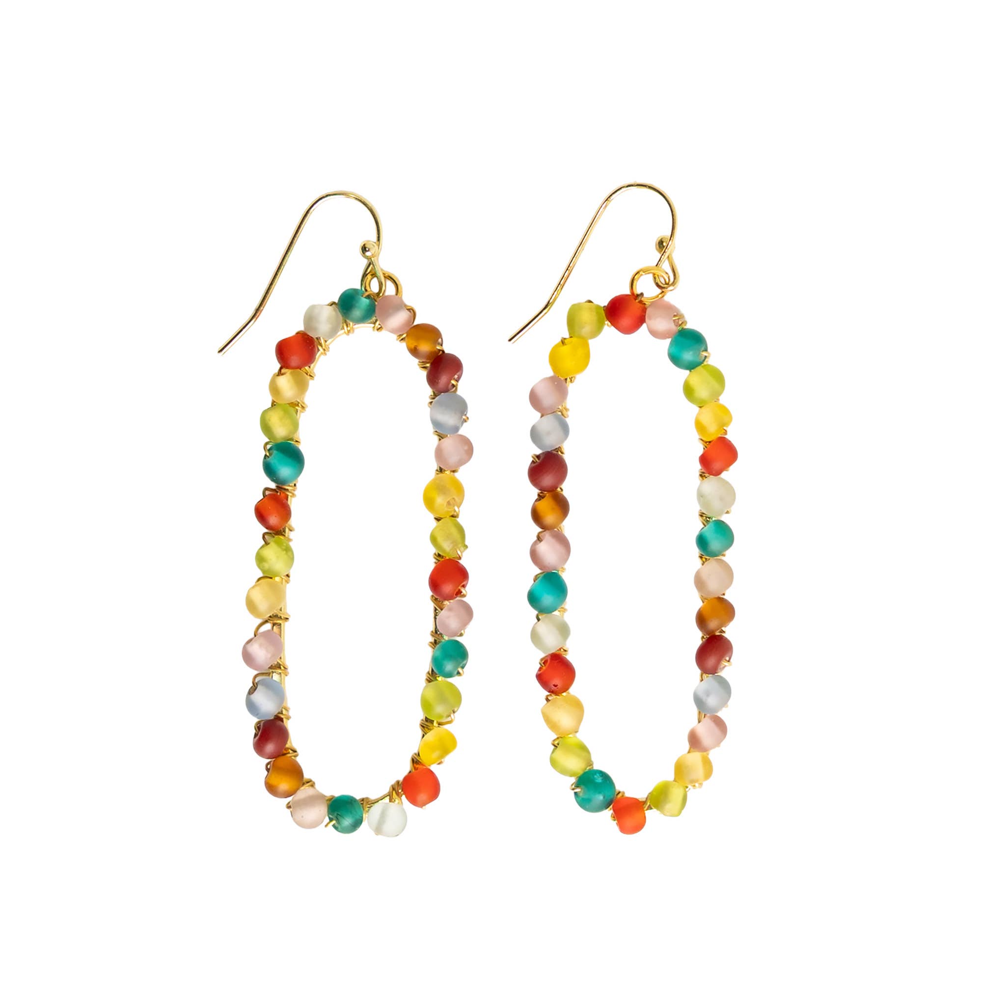 Kaleidoscope Oval Hoops