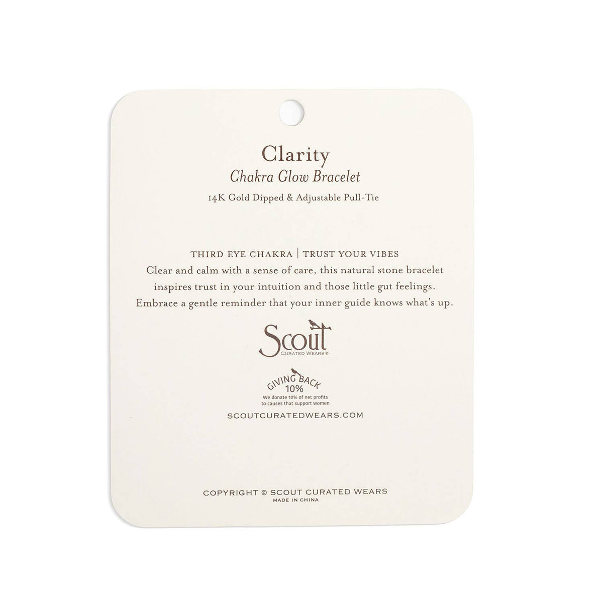 Chakra Glow Bracelet - Clarity