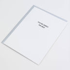 You're Simply The Best Greeting Card