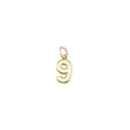 Bubble Number Charms