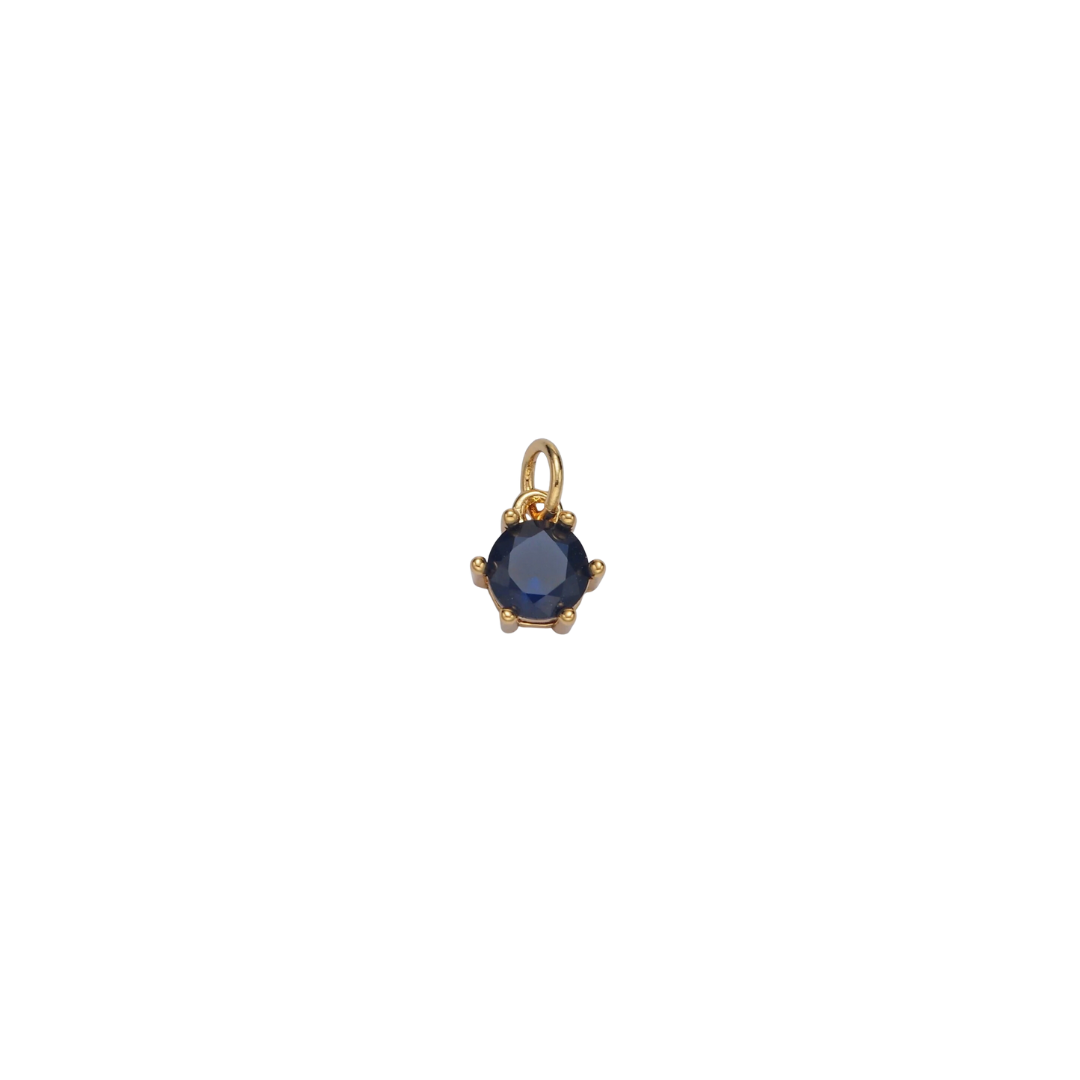 Gem Birthstone Charm Collection