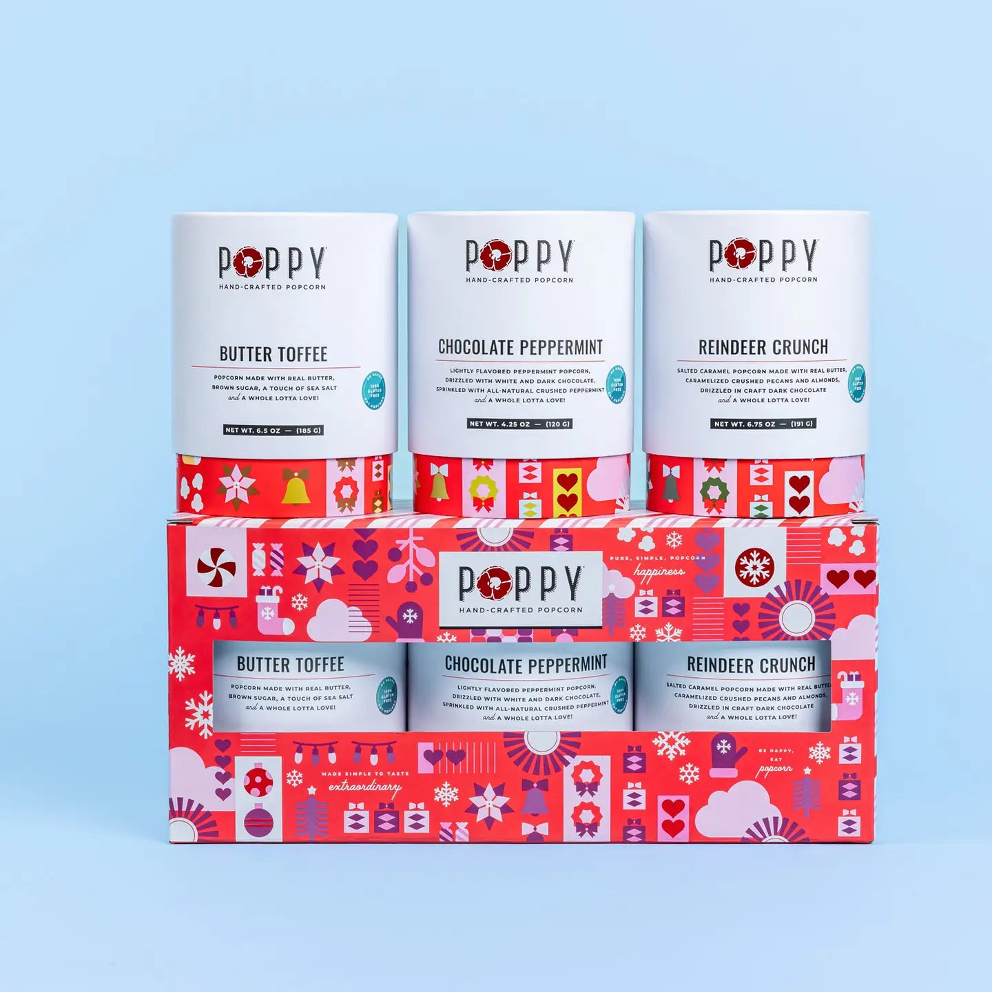 Holiday Popcorn Trio Set