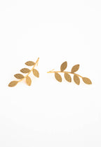 Flourish Vine Leaf Earrings