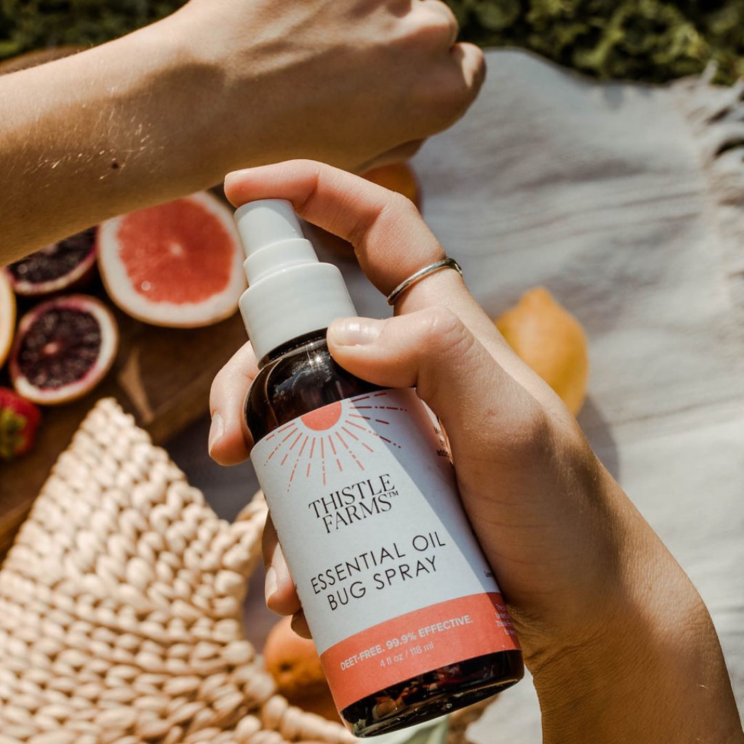 4 oz Essential Oil Bug Spray Insect Repellent
