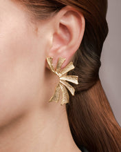 Gold Soleil Burst Stud Earrings