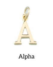 GREEK Letter Charm Collection