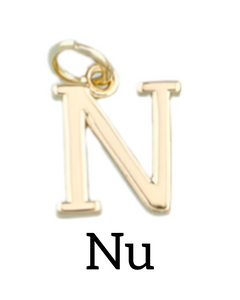 GREEK Letter Charm Collection
