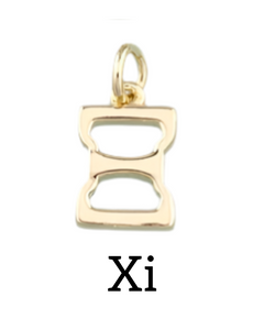 GREEK Letter Charm Collection