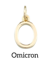 GREEK Letter Charm Collection