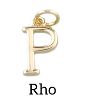 GREEK Letter Charm Collection