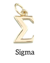 GREEK Letter Charm Collection