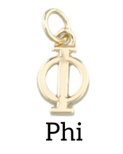 GREEK Letter Charm Collection