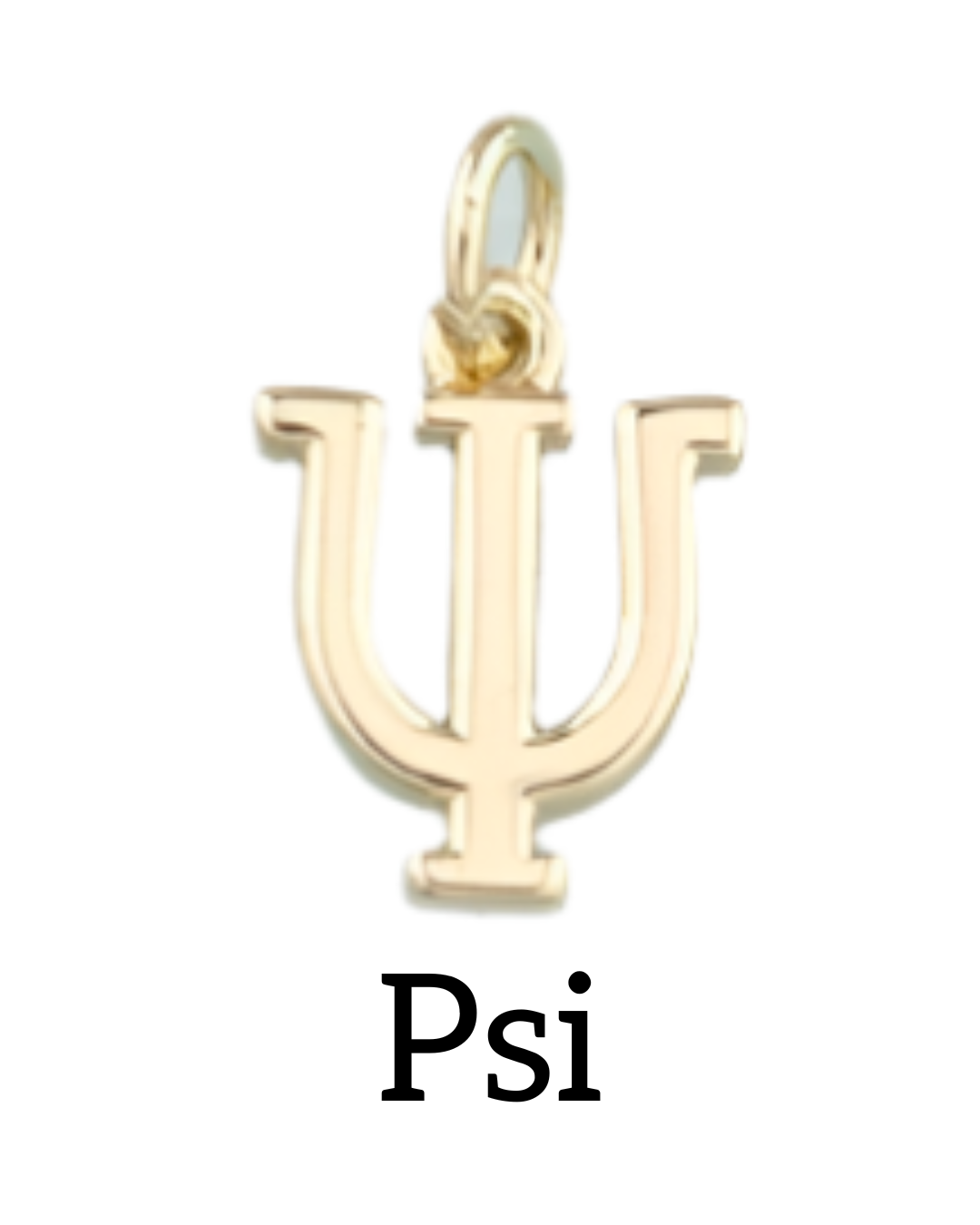 GREEK Letter Charm Collection