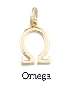 GREEK Letter Charm Collection