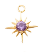 Star Birthstone Charm Collection