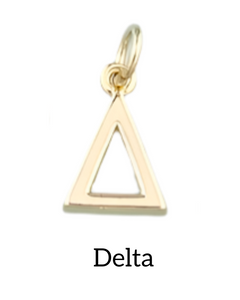 GREEK Letter Charm Collection