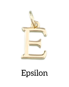 GREEK Letter Charm Collection