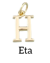 GREEK Letter Charm Collection