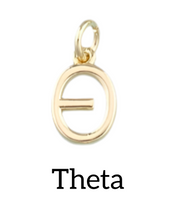 GREEK Letter Charm Collection