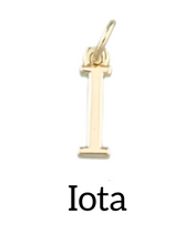 GREEK Letter Charm Collection