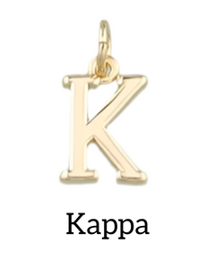 GREEK Letter Charm Collection