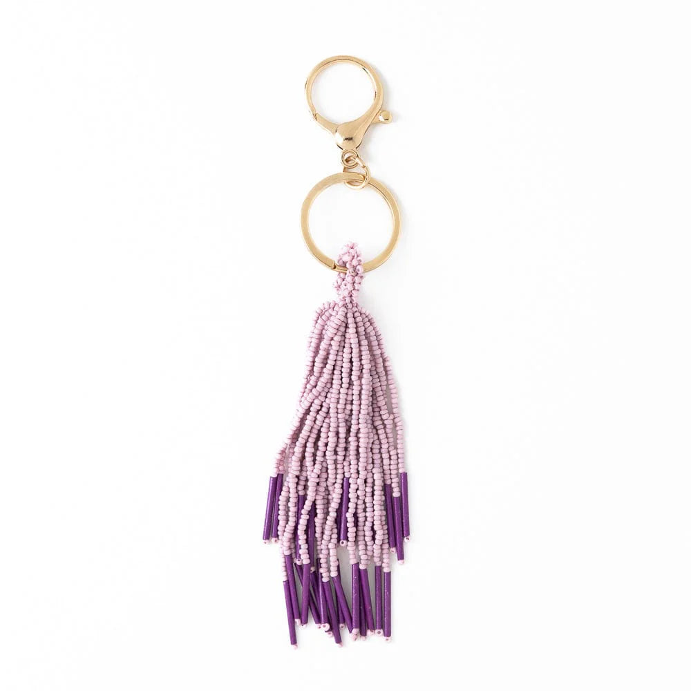Diana Tassel Beaded Bag Charm