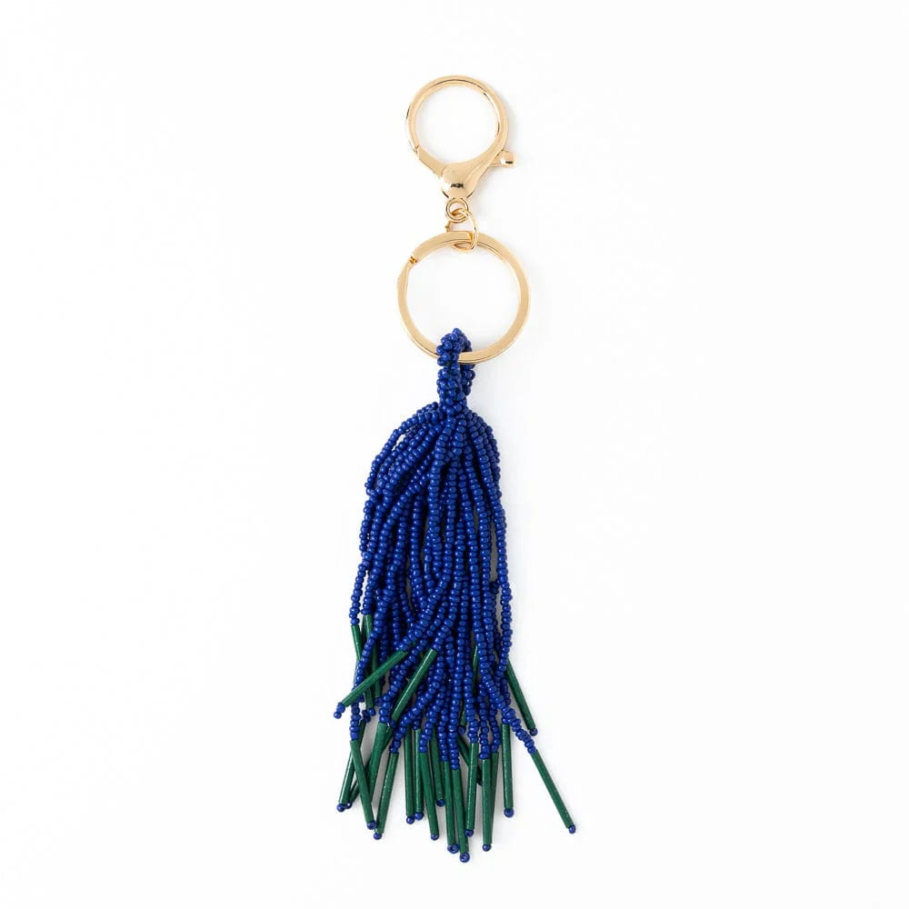 Diana Tassel Beaded Bag Charm