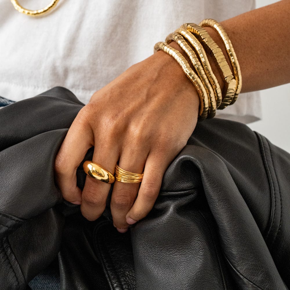 Lucille Bead Stretch Bracelet