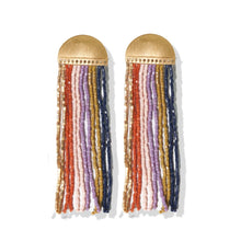 Riley Multicolor Vertical Striped Earrings