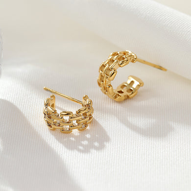 Chain Stud Earrings