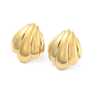 Gold Shell Studs
