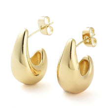 Gold Teardrop Earrings