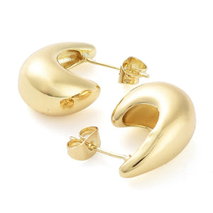 Gold Teardrop Earrings