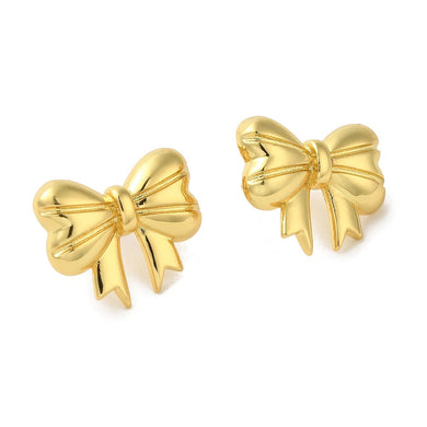 Ribbon Bow Studs