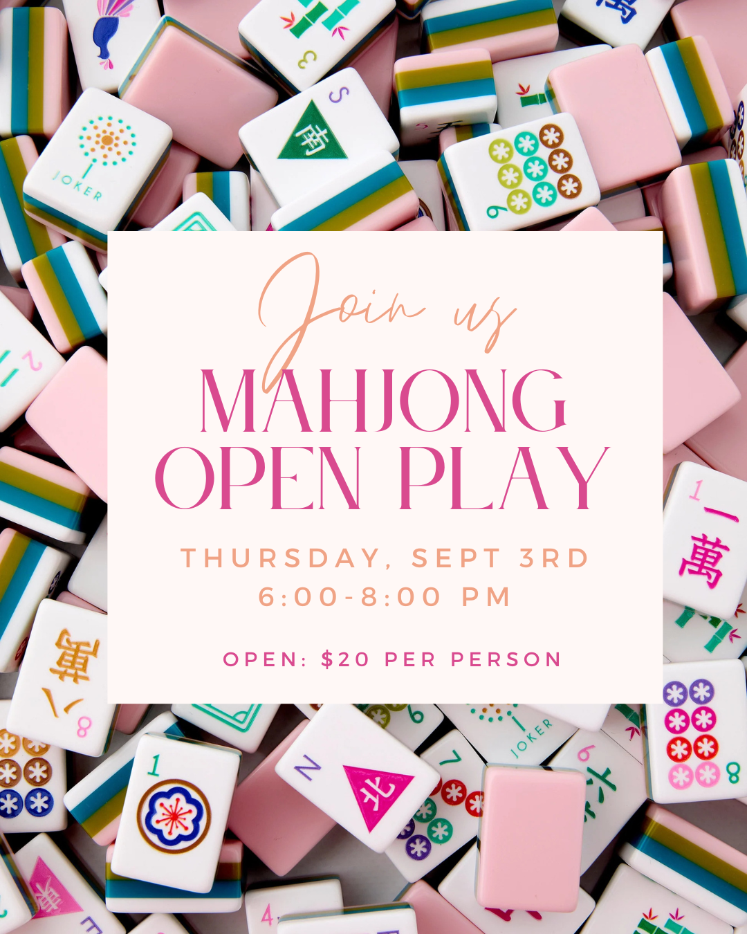 Mahjong Open Play