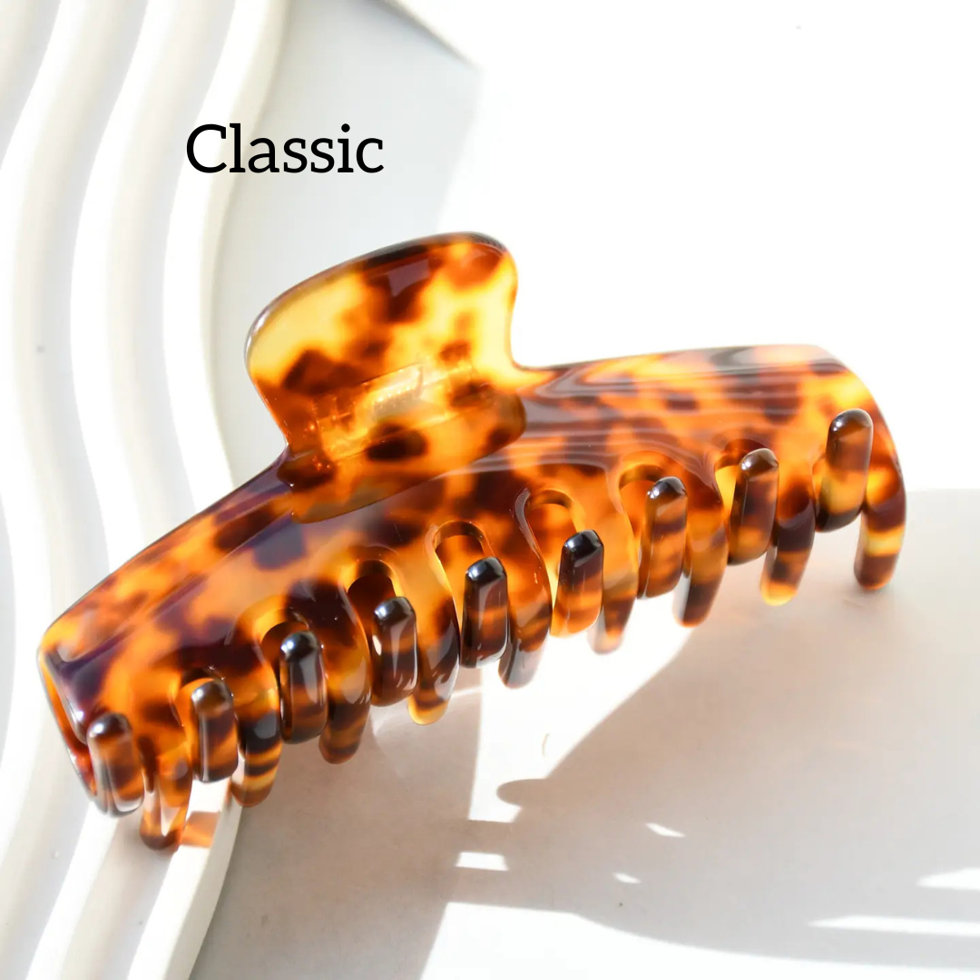 Rectangle Acetate Hair Claw