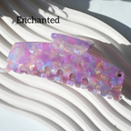 Rectangle Acetate Hair Claw