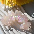 Heart Acetate Hair Claw