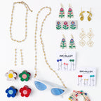 Tina Flower Stud Trio