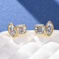 Toi et Moi Bezel Stud
