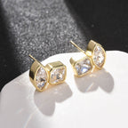 Toi et Moi Bezel Stud