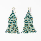 Beaded Fringe Earrings