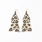 Beaded Fringe Earrings