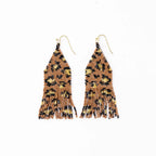 Beaded Fringe Earrings