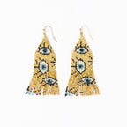 Beaded Fringe Earrings