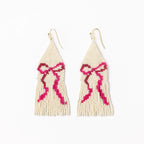 Beaded Fringe Earrings