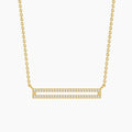 Set the Bar Pendant Necklace